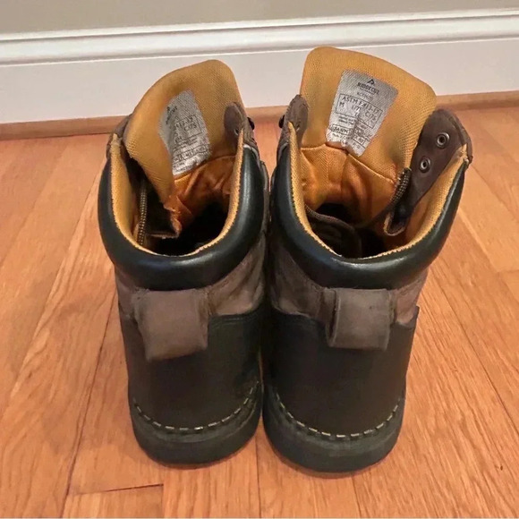 Ridgecut Toughwear Brown Leather Steel Toe Waterproof WorkBoots Men’s Size 11 - Picture 4 of 7